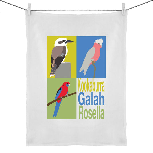 Birds Tea Towel