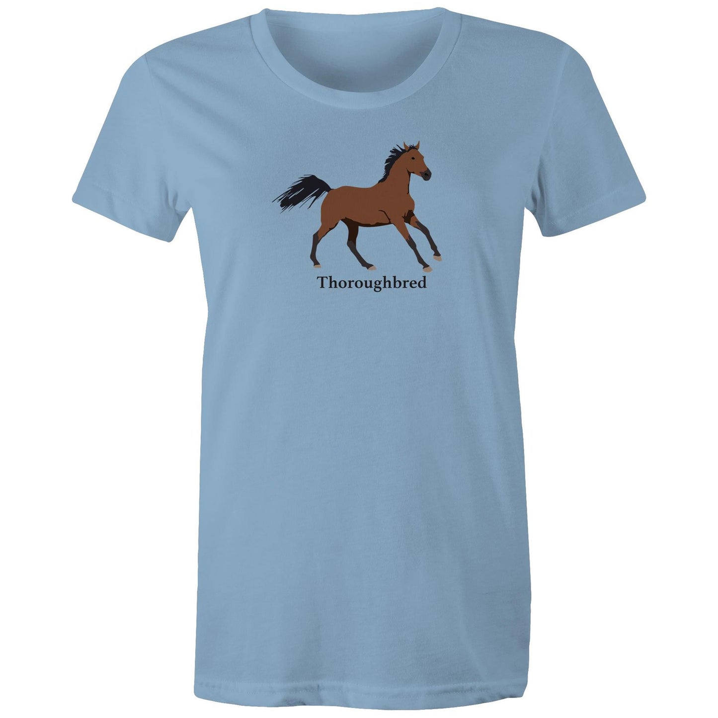 Women's Thoroughbred Horse T-Shirt