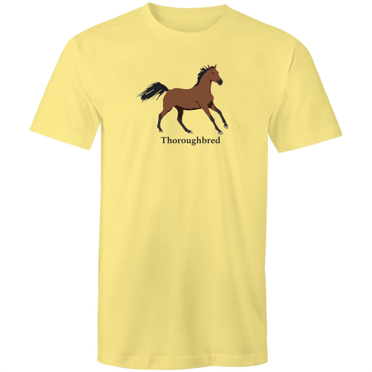 Men's Thoroughbred Horse T-Shirt