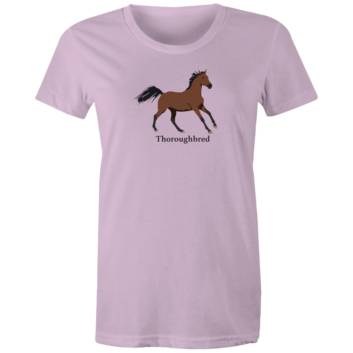 Women's Thoroughbred Horse T-Shirt